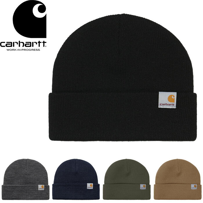 カーハート  帽子 メンズ Carhartt WIP カーハート WIP I025741 STRATUS HAT LOW ストラタス ハット ロー ビーニー ニット ワッチ キャップ アクリル ニット帽 防寒具 帽子 ワークインプログレス スケート ストリート メンズ レディース 5カラー 国内正規 2023AW