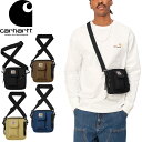 Carhartt WIP カーハート WIP I031470 ESSENTIALS BAG SMALL エッセンシャル バッグ スモール ショルダー ポーチ サコッシュ 斜め掛け ポシェット 防水 カモ柄 迷彩 ワーク スケート ストリート メンズ レディース 4カラー 国内正規 2024SS