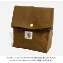 Carhartt WIP カーハート WIP I033286 LUNCH BAG ランチ バッグ ポーチ ポシェット ダック キャンバス 撥水 ワーク インプログレス スケート ストリート アメカジ メンズ レディース ハミルトンブラウン 国内正規 2024SS