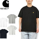 カーハート Tシャツ メンズ Carhartt WIP カーハート WIP I026391 S/S CHASE T-SHIRT ショートスリーブ チェイス Tシャツ 半袖 Cロゴ 刺繍 トップス カットソー ヘビーオンス シンプル ルーズフィット ワーク インプログレス ストリート スケート メンズ レディース 5カラー 国内正規 2023SS