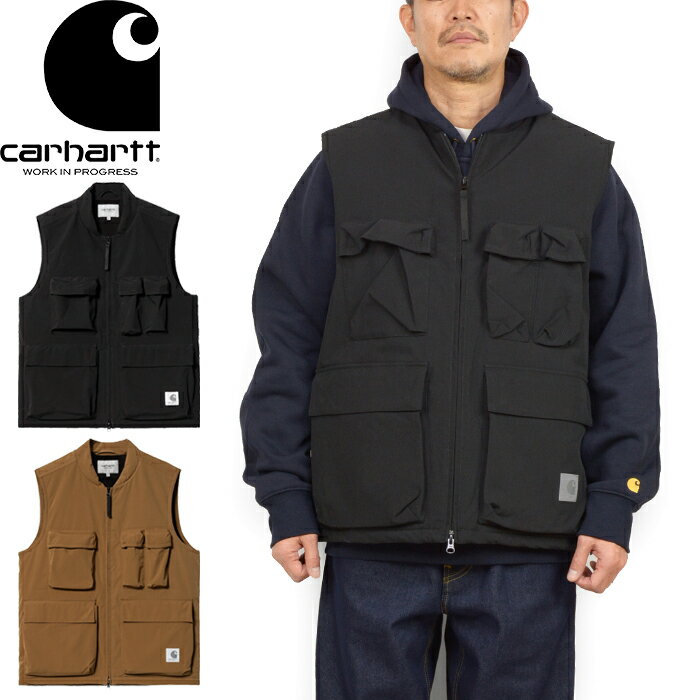 Carhartt WIP カーハート WIP I029453"KILDA VEST"キルダ ベスト ジャケット チョッキ ノースリーブ フリース リフレクター ストリート ワーク スケート アウトドア ミリタリー フィッシング メンズ レディース 2カラー 国内正規 30%OFF