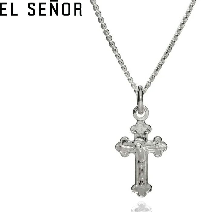楽天LOWBROWEL SENOR NYC エル セニョール ニューヨーク MICRO FLAT CRUCIFIX PENDANT マイクロ フラット クルーシフィクス ペンダント ネックレス クロス 十字架 チャーム アクセサリー ジュエリー ストリート メンズ レディース シルバー925 並行輸入品