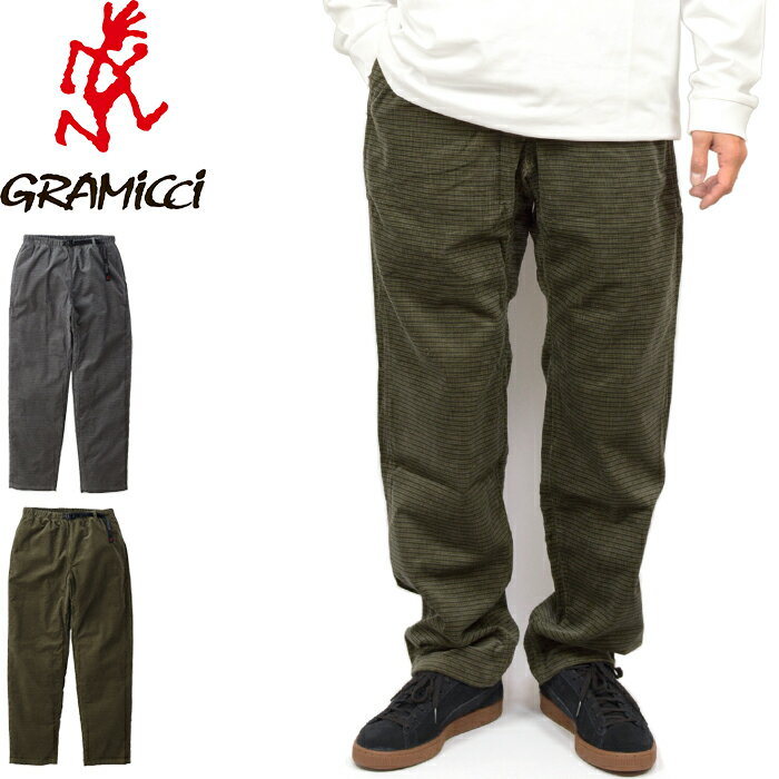 【SALE】GRAMICCI グラミチ G2FM-P021 GRID CORD JAM PANT グリッド コード ジャム パンツ グラミッチ ルーズ イージー コーデュロイ チェック アメカジ アウトドア メンズ レディース 2カラー 国内正規 半額 50%OFF