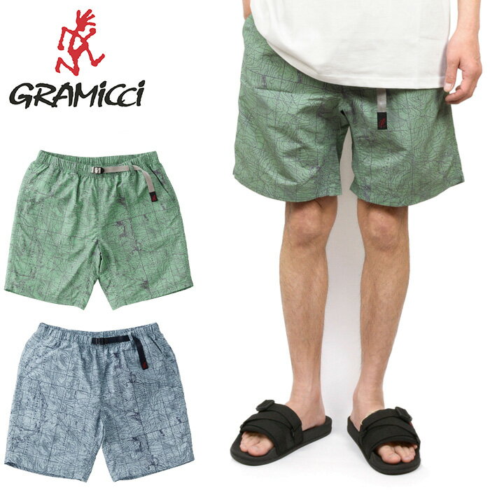 グラミチ ボトムス レディース 【SALE】GRAMICCI グラミチ G3SM-P017 NYLON ALPINE PACKABLE SHORT ナイロン アルパイン パッカブル ショーツ グラミッチ ショート ハーフ パンツ 短パン ヨセミテ 総柄 撥水 速乾 軽量 ボトムス アメカジ アウトドア メンズ レディース 2カラー 国内正規 30%OFF