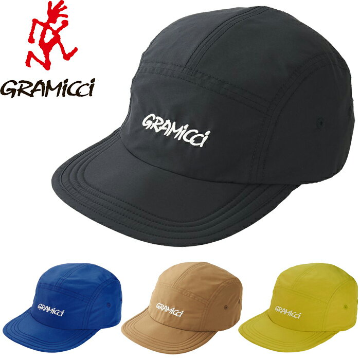 GRAMICCI グラミチ G2SA-029 SHELL JET CAP シェル ジェット キャップ 5パネル ストリート グラミッチ ロゴ刺繍 撥水 帽子 アメカジ アウトドア キャンプ メンズ レディース 4カラー 国内正規 2023SS