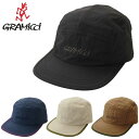 Gramicci グラミチ G4FA-072 NYLON GRAMICCI CAP ナイロングラミチキャップ 5パネル ジェットキャップ キャンプキャップ ストリート グラミッチ ロゴ刺繍 撥水 帽子 アメカジ アウトドア キャンプ メンズ レディース 4カラー 国内正規 2025SS