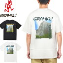 GRAMICCI グラミチ G2SU-T010 DAWN WALL TEE ドーンウォール Tシャツ オーガニックコットン ヨセミテ 国立公園 ハーフドーム バックプリント フォトT 写真 グラミッチ 半袖 トップス アウトドア メンズ レディース 2カラー 国内正規 半額 50%OFF