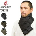 【SALE】GRAMICCI×TAION グラミチ×タイオン G3FA-105-TG DOWN SCARF ダウン スカーフ 中わた コラボ グラミッチ 保温 防寒 撥水 軽量 マフラー アメカジ アウトドア メンズ レディース 3カラー 国内正規 2023AW 10 OFF