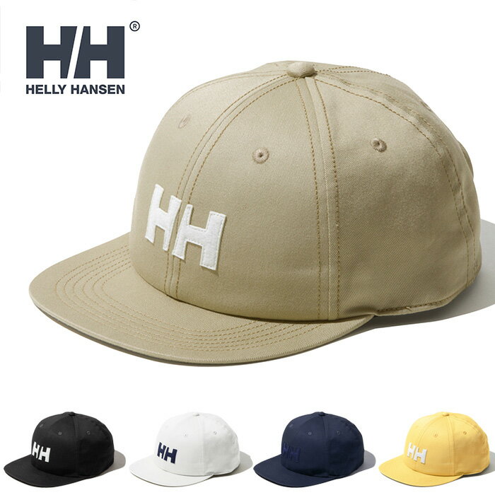 【SALE】HELLY HANSEN ヘリーハンセン HC91953 LOGO TWILL CAP ロゴ ツイル キャップ コットン スナッ..