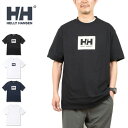 ヘリーハンセン Tシャツ メンズ 【SALE】HELLY HANSEN ヘリーハンセン HE62324 S/S HH LOGO TEE ショートスリーブHHロゴティー Tシャツ プリント コットン ポリエステル 速乾 抗菌 消臭 半袖 トップス アウトドア メンズ レディース ユニセックス 4カラー 国内正規 20%OFF