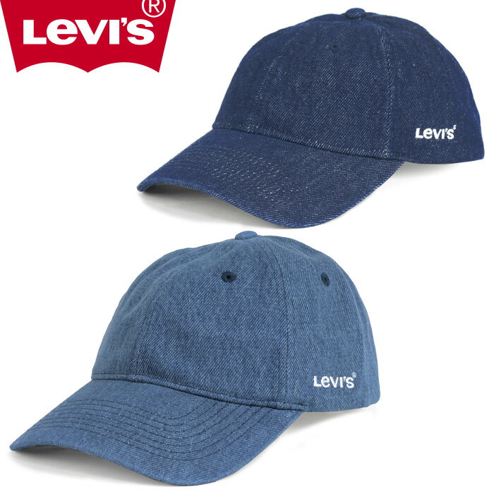 楽天LOWBROWLevis リーバイス D7589 ESSENTIAL BASE BALL CAP エッセンシャル ベースボール キャップ デニム ロー カーブ 6パネル 刺繍 levi's インディゴ ウォッシュ 帽子 アメカジ ストリート ワーク メンズ レディース 2カラー 国内正規 2023AW