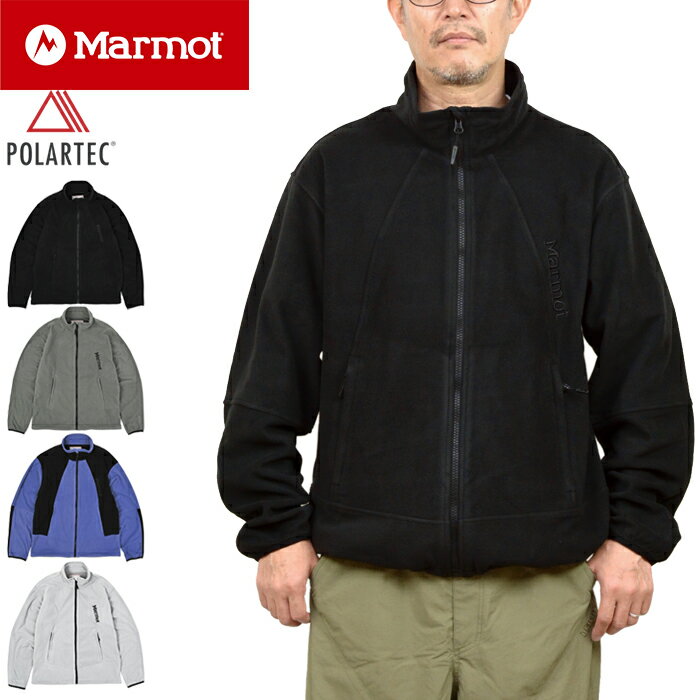 楽天LOWBROW【SALE】Marmot マーモット MTFW25MFL033 Polarlite Fleece Jacket ポーラライトフリースジャケット ジップアップ POLARTEC100 ポーラテック100 保温 軽量 防寒 通気 アウトドア キャンプ ミリタリー ストリート メンズ レディース 4カラー 国内正規 2025AW 10％OFF