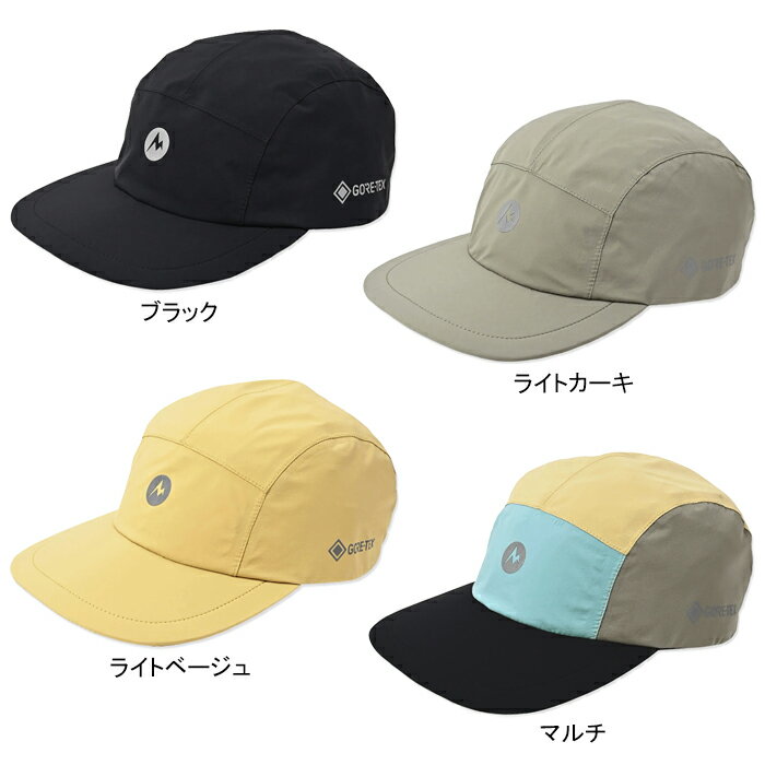 Marmot マーモット MTSS25UHG210 GTX Mountain Logo Jet Cap ゴアテックスロゴジェットキャップ 帽子 ナイロン UVカット 吸水 速乾 登山 アウトドア キャンプ ハイキング シンプル メンズ レディース 4カラー 国内正規 2025SS