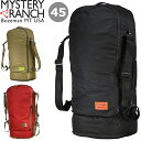 MYSTERY RANCH ミステリーランチ 112503"MISSION STUFFEL 45"ミッションスタッフル45 44L ダッフルバッグ 19761446 リュック ショルダー ボストン バッグ 3WAY パッカブル 中型 収納 旅行 出張 アウトドア トラベル メンズ レディース 3カラー 国内正規 2023AW