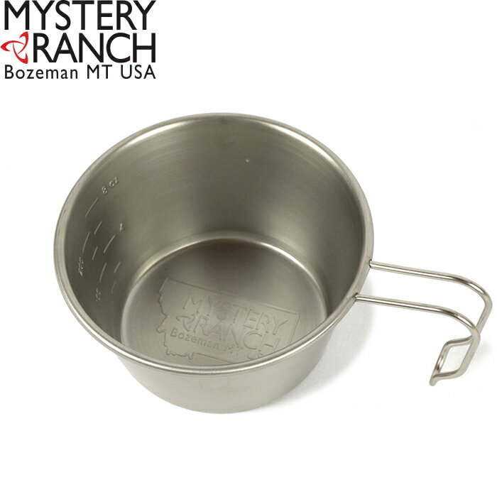 【SALE】MYSTERY RANCH ミステリーランチ 19761496 TLBP STAINLESS SIERRA CUP TLBPステンレスシェラカップ 300ml 10oz 径10.5cm コップ 計量カップ クッカー 洋食器 テーブルウェア アウトドア キャンプ キッチン 999 シルバー 国内正規 20%OFF