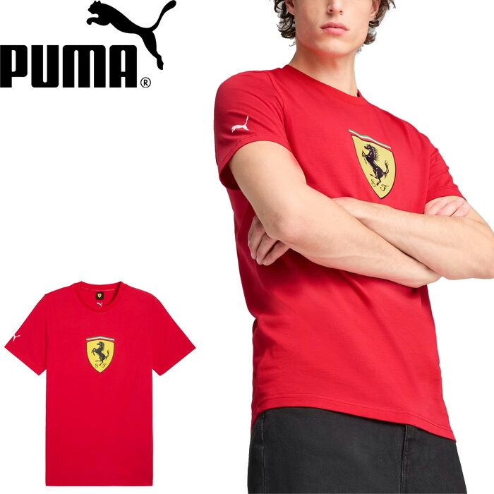 楽天市場】プーマ Tシャツ（カラーレッド）（トップス｜メンズ