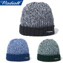 【SALE】RADIALL ラディアル RAD-22AW-HAT005 GEAR HADE - WATCH CAP ギア ヘッド ワッチ キャップ ニット ローゲージ 手編み ウール 帽子 ハット 防寒具 ストリート ワーク アメカジ ローライダー メンズ レディース 3カラー 国内正規 20 OFF