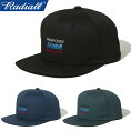 RADIALLラディアルRAD-24SS-HAT001REVBASEBALLCAPレブベースボールキャップフラットバイザースナップバックTC/ツイル日本製帽子ハットワークストリートアメカジローライダースケートメンズレディース3カラー国内正規