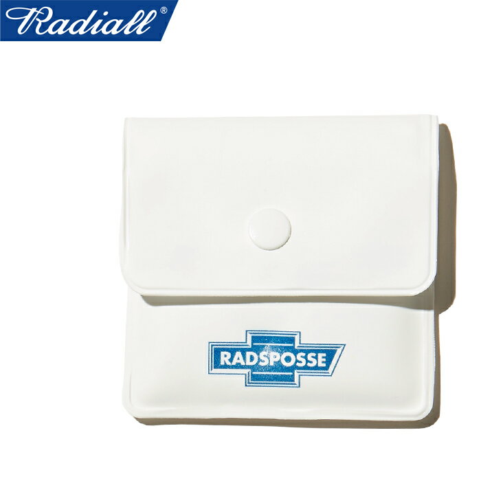 RADIALL ラディアル RAD-23SS-ACC008 POSSE - COMPACT ASHTRAY ポッセ コンパクト アッシュトレイ 携帯灰皿 吸い殻入れ アイコス ケース 喫煙具 雑貨 小物 ワーク ストリート アメカジ メンズ レディース ホワイト 国内正規