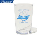 RADIALL ラディアル RAD-ACC001 After Beer - GLASS TUMBLER アフタービアーグラスタンブラー コップ グラス 食器 ビールグラス ビアグラス 硝子 インテリア グッズ 小物 雑貨 アメカジ ワーク メンズ レディース クリア 国内正規 2025AW