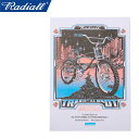 RADIALL ラディアル RAD-ACC004 STINGRAY - RISOGRAPH POSTER スティングレイリソグラフポスター BMX 自転車 インテリア A3 雑貨 小物 玄関 リビング ガレージ ワーク ストリート アメカジ メンズ レディース ホワイト 国内正規 2025AW