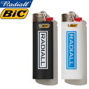 RADIALL ラディアル RAD-BIC003 WHEELS BIC REGULAR LIGHTER ホイールビックレギュラーライター フリントライター ロゴ 喫煙具 グッズ 小物 雑貨 ストリート アメカジ ワーク メンズ レディース 2カラー 国内正規 2025AW