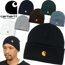 カーハートWIP Carhartt WIP I026222-22F チェイス ビーニー CHASE BEANIE ワッチキャップ Cロゴ 刺繍 ストリート ワーク イン プログレス メンズ レディース ニット帽 防寒 保温 帽子 7カラー 国内正規