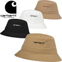 カーハートWIP Carhartt WIP I029937 スクリプト バケット ハット SCRIPT BUCKET HAT アウトドア キャンプ ストリート ワーク イン プログレス メンズ レディース ロゴ刺繍 帽子 4カラー 国内正規