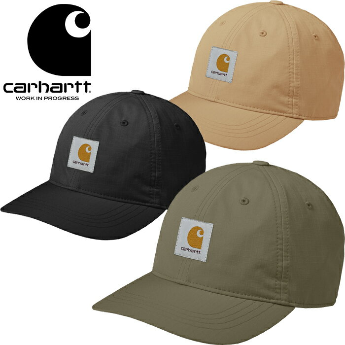 楽天LOWBROW SPORTSカーハートWIP Carhartt WIP I030646 モンタナ キャップ MONTANA CAP スクエアラベル リップストップ カーブバイザー アウトドア キャンプ ストリート ワーク イン プログレス メンズ レディース 帽子 6カラー 国内正規