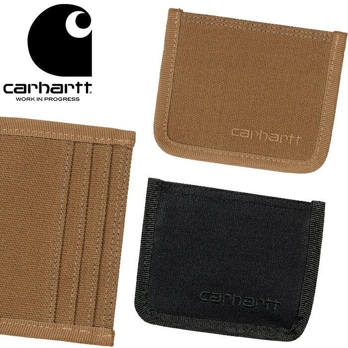 カーハートWIP Carhartt WIP I030850 カーストン カードホルダー CARSTON CARDHOLDER パスケース 定期入れ コットン ワーク イン プログレス ストリート メンズ レディース 撥水 耐久 雑貨 2カラー 国内正規