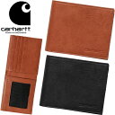 カーハートWIP Carhartt WIP I031600 カード ウォレット CARD WALLET 二つ折り 財布 スクリプトロゴ ワーク イン プログレス スケート ビジネス メンズ レディース カードケース パスケース 合皮 フェイクレザー 札入れ 定期入れ 雑貨 2カラー 国内正規