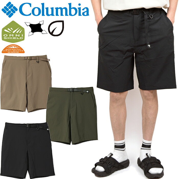 コロンビア Columbia XE3610 タイムトゥトレイルショーツ TIME TO TRAIL SHORT ストレッチ ショートパンツ アウトドア タウンユース ボトムス メンズ レディース UVカット 撥水 短パン 3カラー 国内正規 2026SS 10%OFF セール