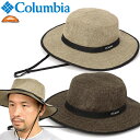 コロンビア Columbia PU5531 サンフラワーフォークブーニーハット SUNFLOWER FORK BOONEY HAT 麦わら アウトドア トレッキング ウォッシャブル メンズ レディース 吸湿 速乾 帽子 2カラー 国内正規 2025SS