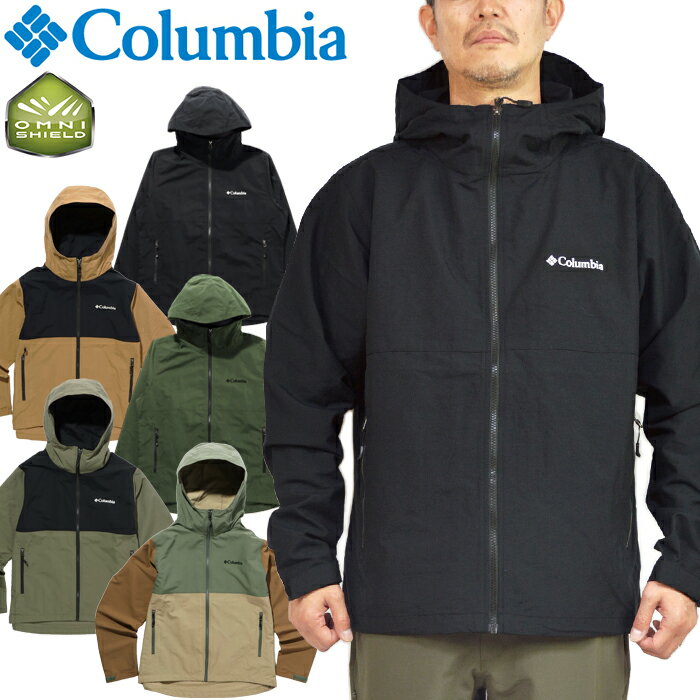 コロンビア Columbia PM3864 ヴィザヴォナ パス ジャケット VIZZAVONA PASS JACKET マウンテンパーカー オムニシールド アウトドア キャンプ アウター メンズ レディース 軽量 撥水 5カラー 国内正規 2022AW 20%OFF セール