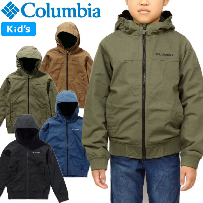 コロンビア Columbia SB6371 ロマビスタ フーデッド ジャケット(キッズ) LOMA VISTA HOODED JACKET パーカー フリース裏地 アウトドア キャンプ ジュニア 男の子 女の子 子供服 耐久 防寒 中綿 110〜155cm 4カラー 国内正規 2022AW