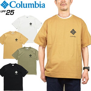 コロンビア Columbia PM0962 サンシャイン クリーク ショートスリーブ Tシャツ SUNSHINE CREEK SHORT SLEEVE TEE アウトドア ロゴ トップス メンズ レディース UVカット 速乾 半袖 4カラー 国内正規 2023SS