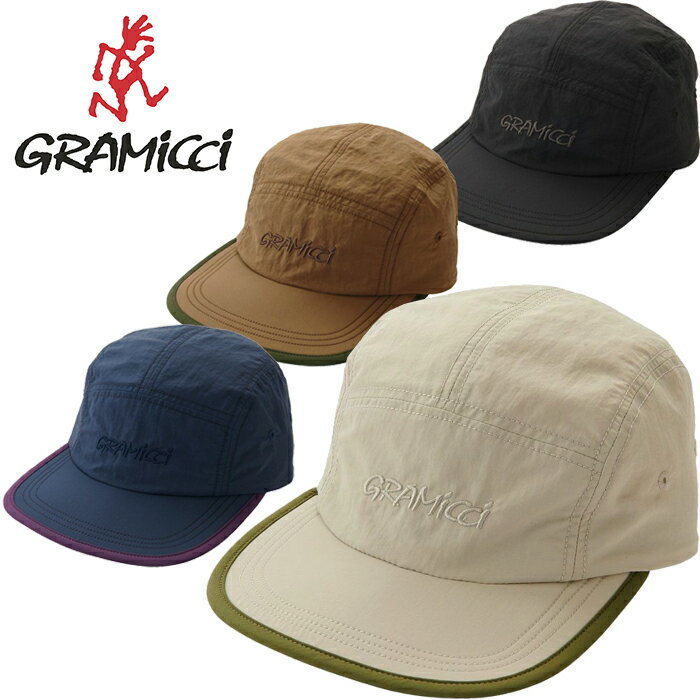 楽天LOWBROW SPORTSグラミチ Gramicci G4FA-072 ナイロングラミチキャップ NYLON GRAMICCI CAP ジェットキャップ アメカジ アウトドア グラミッチ メンズ レディース ロゴ刺繍 UVカット 撥水 軽量 速乾 帽子 4カラー 国内正規 2025SS