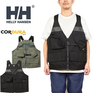 ヘリーハンセン HELLY HANSEN HG12151 HHアングラー ユーティリティー ベスト HHANGLER UTILITY VEST フィッシング マルチポケット リフレクター コーデュラ トップス アウトドア メンズ レディース 撥水 耐久 海 淡水 渓流 釣り 2カラー 国内正規 2022SS 40%OFF セール