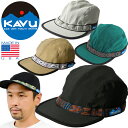 カブー KAVU 11863028 112 シンセティック ストラップ キャップ SYNTHETIC STRAP CAP ジェット ウエービングテープ キャンプ ナイロン アウトドア メンズ レディース アメリカ製 帽子 4カラー 国内正規 2025SS
