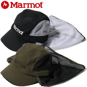 マーモット Marmot TOAPJC34 BC JET CAP ビーシー ジェット キャップ サンシェード アウトドア メンズ レディース UPF30 UVカット 撥水 ネックガード付き 日除け 帽子 4カラー 国内正規 10%OFF セール