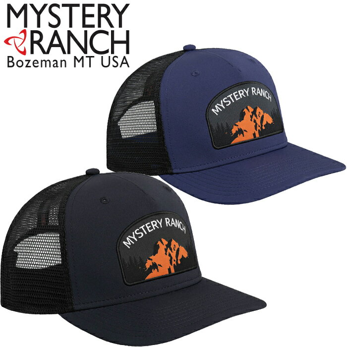Rakuten - ミステリーランチ MYSTERY RANCH 19761681 113303 ロスピークハット ROSS PEAK HAT メッシュ キャップ スナップバック トラッカー ミリタリー アウトドア メンズ レディース 軽量 耐久 帽子 2カラー 国内正規 2025AW