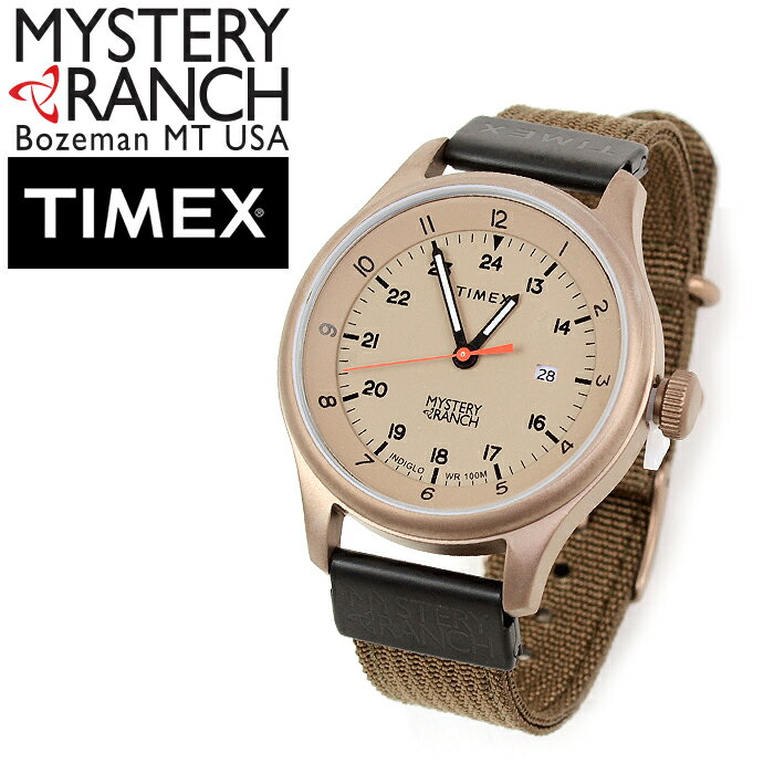 ミステリーランチ MYSTERY RANCH TW2T93200 タイメックス フィールド ウォッチ MR×TIMEX FIELD WATCH II 2 19761337 スペシャルパッケージ コラボ ミリタリー アウトドア メンズ レディース 腕時計 コヨーテ 国内正規