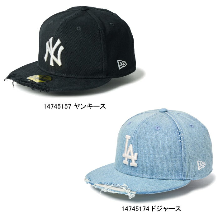 ニューエラ New Era 59フィフティー メジャーリーグ ダメージキャップ 14745157 14...