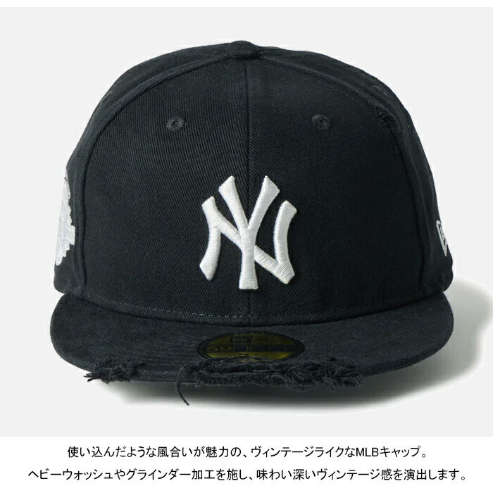 ニューエラ New Era 59フィフティー メジャーリーグ ダメージキャップ 14745157 14...