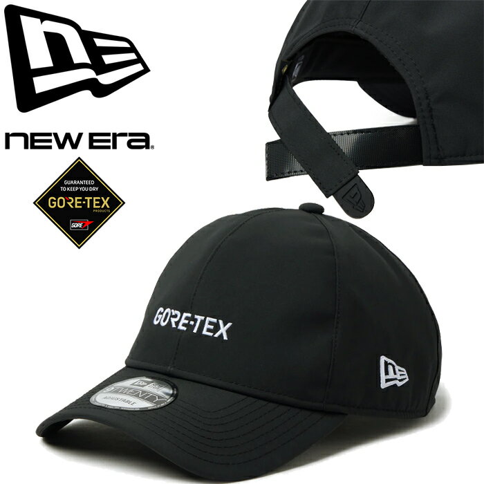 ニューエラ アウトドア New Era OUTDOOR 14774422 9トゥエンティー ゴアテックス 2レイヤーキャップ 9TWENTY GORE-TEX 2L CAP メンズ レディース フィッシング 釣り 防水 透湿 防風 抗菌 帽子 ブラック 国内正規 2026SS