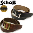 ショット ニューヨーク・シティ Schott N.Y.C. 3119004 パーフェクト ベルト SCT-PERFECTO BELT ホーウィン レザー アクセサリー ストリート メンズ レディース バイク バイカー 車 牛革 本革 日本製 国内正規 10%OFF セール