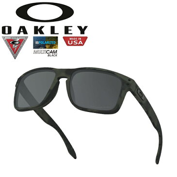 オークリー OAKLEY OO9102-92 ホルブルック マルチカム ブラック STANDARD ISSUE SI HOLBROOK-MULTICAM BLACK(POLARIZED) サングラス 偏光 レンズ スタンダード イシュー ミリタリー スポーツ メンズ レディース UVカット アメリカ製 米軍 迷彩 カモフラージュ 国内正規