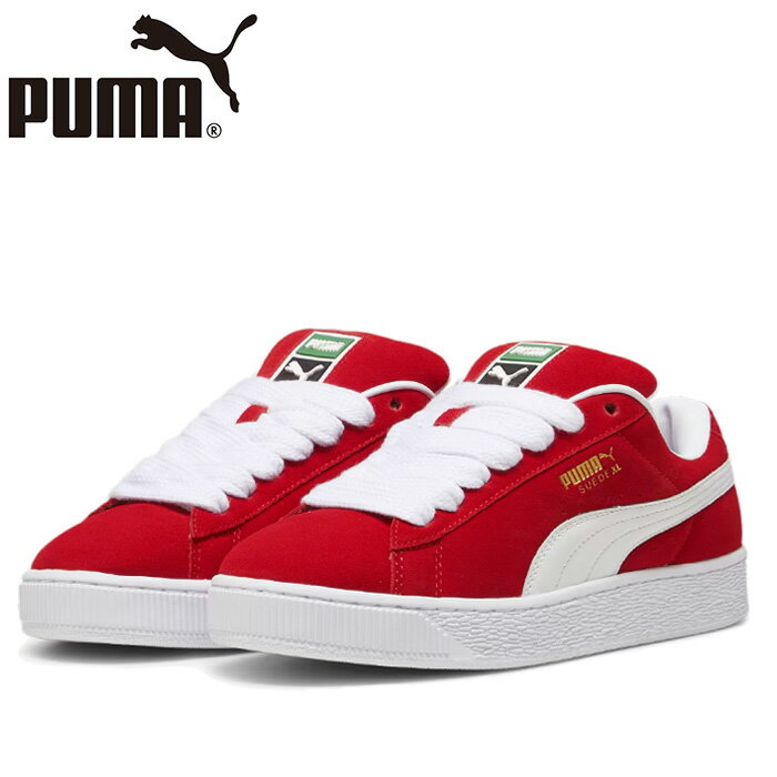 プーマ PUMA 395205-03 スウェード XL SUEDE XL スエード オールドスクール バスケット スニーカー シューズ スポーツ メンズ 復刻 靴 フォーオールタイムレッド/プーマホワイト 国内正規 2024SS 10%OFF セール