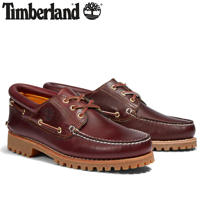 ティンバーランド Timberland 50009 スリーアイ クラシック ラグ 3EYE CLASSIC LUG モカシン AUTHENTIC HANDSEWN BOAT SHOE オーセンティック ハンドソー ボート シューズ シューズ メンズ オイルドレザー 本革 靴 バーガンディフルグレイン 国内正規 20%OFF セール