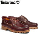 ティンバーランド Timberland 50009 スリーアイ クラシック ラグ 3EYE CLASSIC LUG モカシン AUTHENTIC HANDSEWN BOAT SHOE オーセンティック ハンドソー ボート シューズ シューズ メンズ オイルドレザー 本革 靴 バーガンディフルグレイン 国内正規 2023SS 20%OFF セール